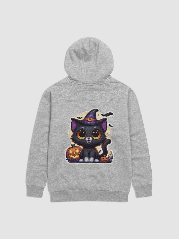 Elder Spooky Emo Witch Cat Hoodie (Unisex) product image (2)