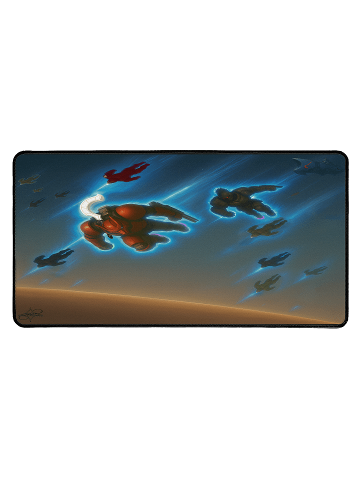 Rain of Iron Desk Mat product image (1)