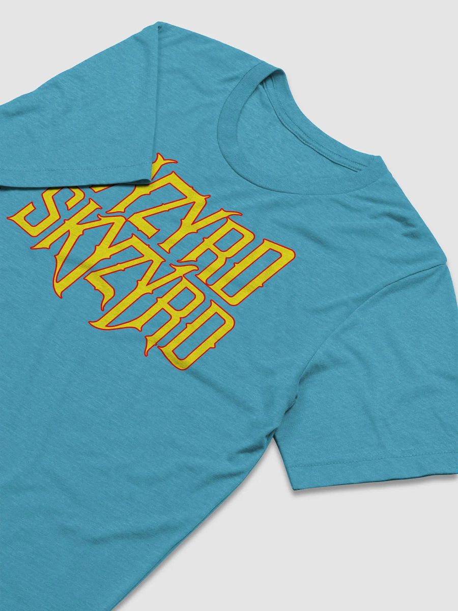 Wyzyrd Skyzyrd Logo Aqua Tri-blend Tee product image (3)