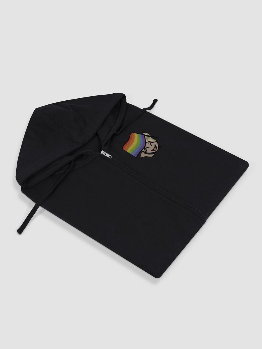 Pride Flag Zip-up Hoodie product image (3)