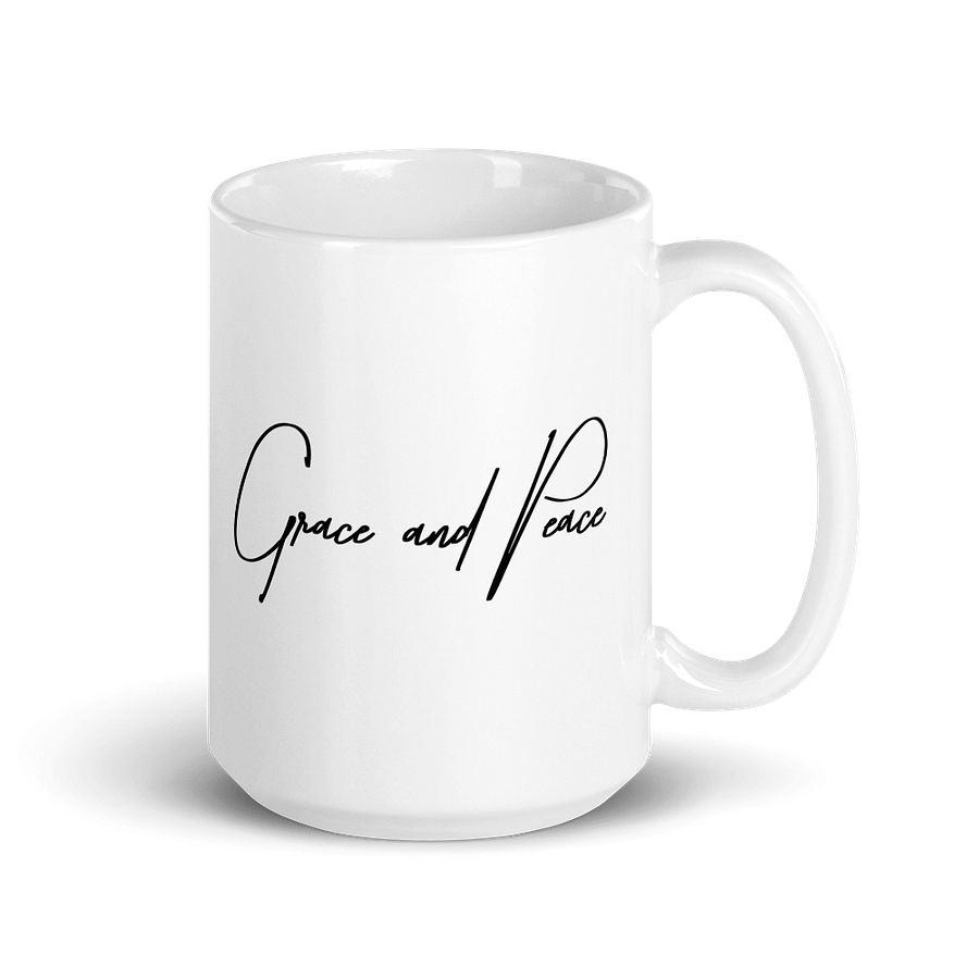 Grace and Peace / Scripture Coffee Mug 15oz product image (3)