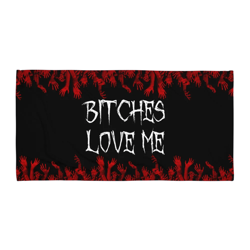 Bitches Love Me Sublimated Towel product image (1)
