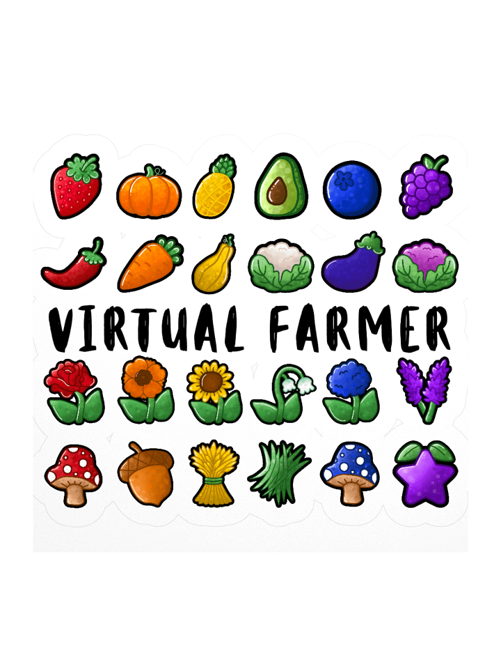 Virtual Farmer Sticker product image (1)