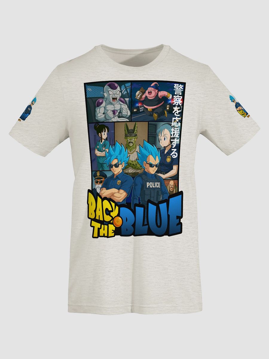 Blue Hair Police Duo T-Shirt product image (3)