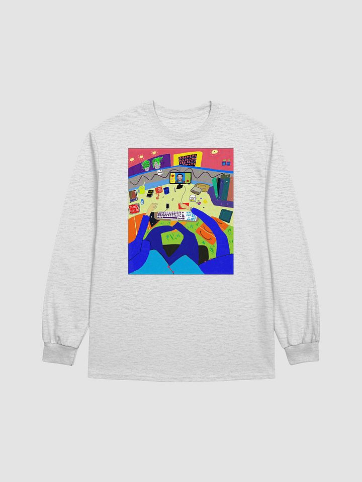 Gildan Ultra Cotton Long Sleeve T-Shirt : office product image (5)