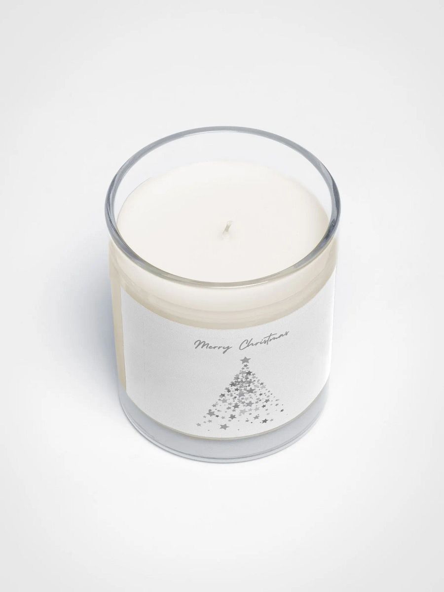 Silver Star Christmas Tree Candle product image (3)