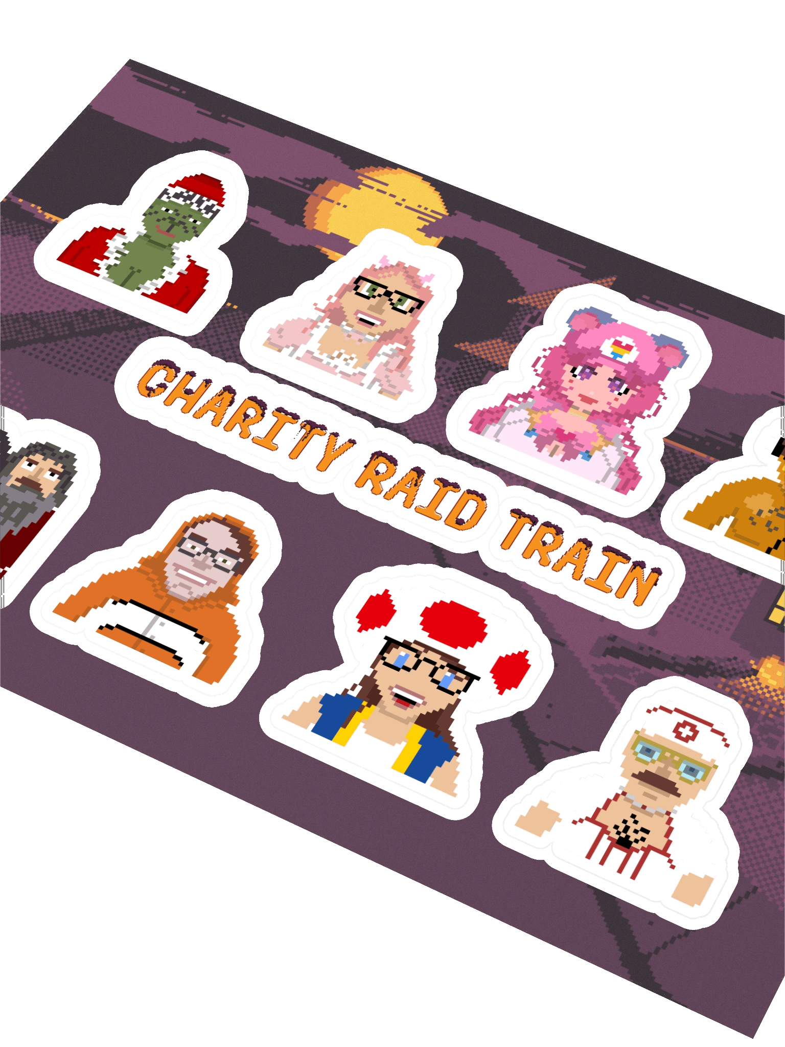 Pixel Art CRT Characters product image (2)