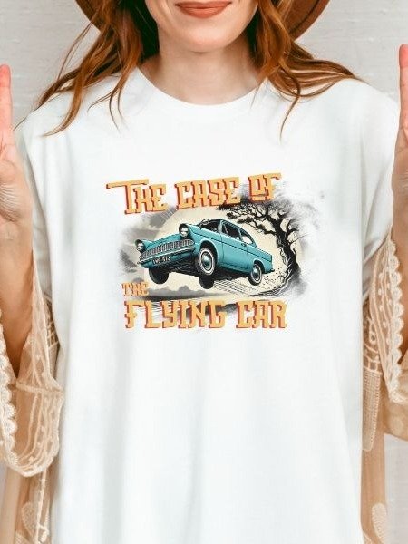 Ford Anglia Funny Vintage Pulp Mystery Harry Potter Shirt product image (49)