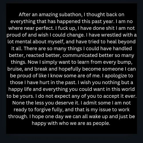 Still exhausted but this is too important