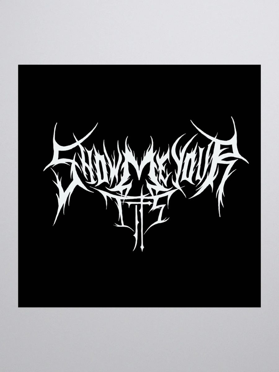 Death Metal Sticker product image (1)