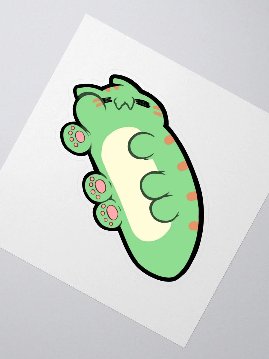 Sleepy CATerpillar Sticker product image (4)