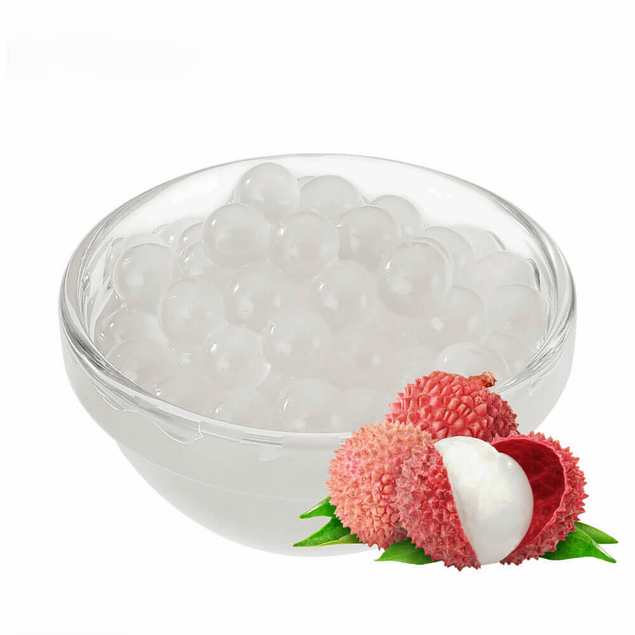 Litchi Popping Boba Crystals Delicious Flavour product image (4)
