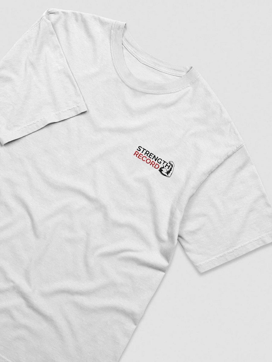 Strength Record T-Shirt, White product image (3)