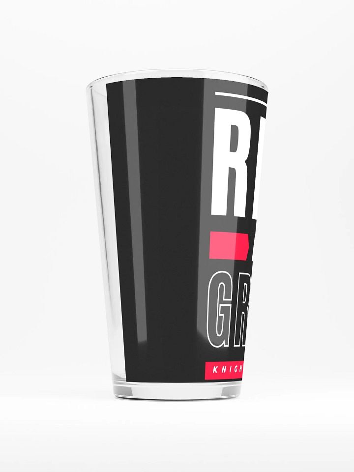Rise and Grind Shaker Pint Glass product image (2)