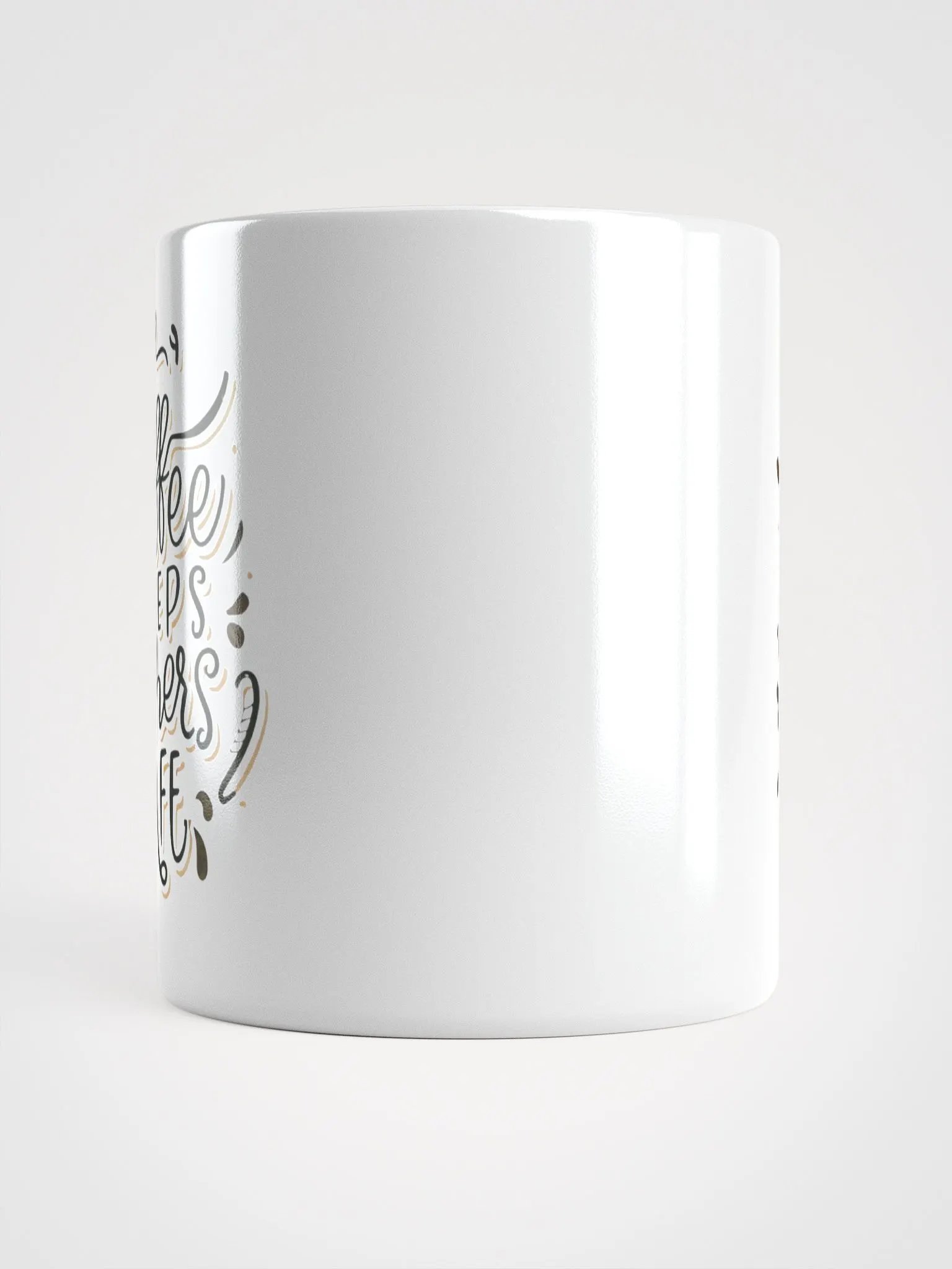 Coffee Keeps Others Safe Ceramic Mug product image (5)