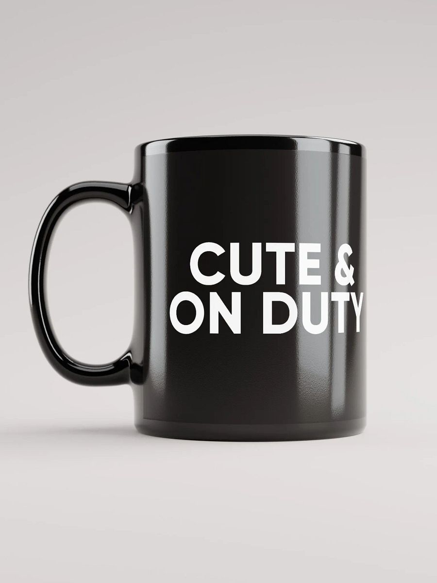 Cop Cutie, Cute and On Duty Glossy Mug product image (12)