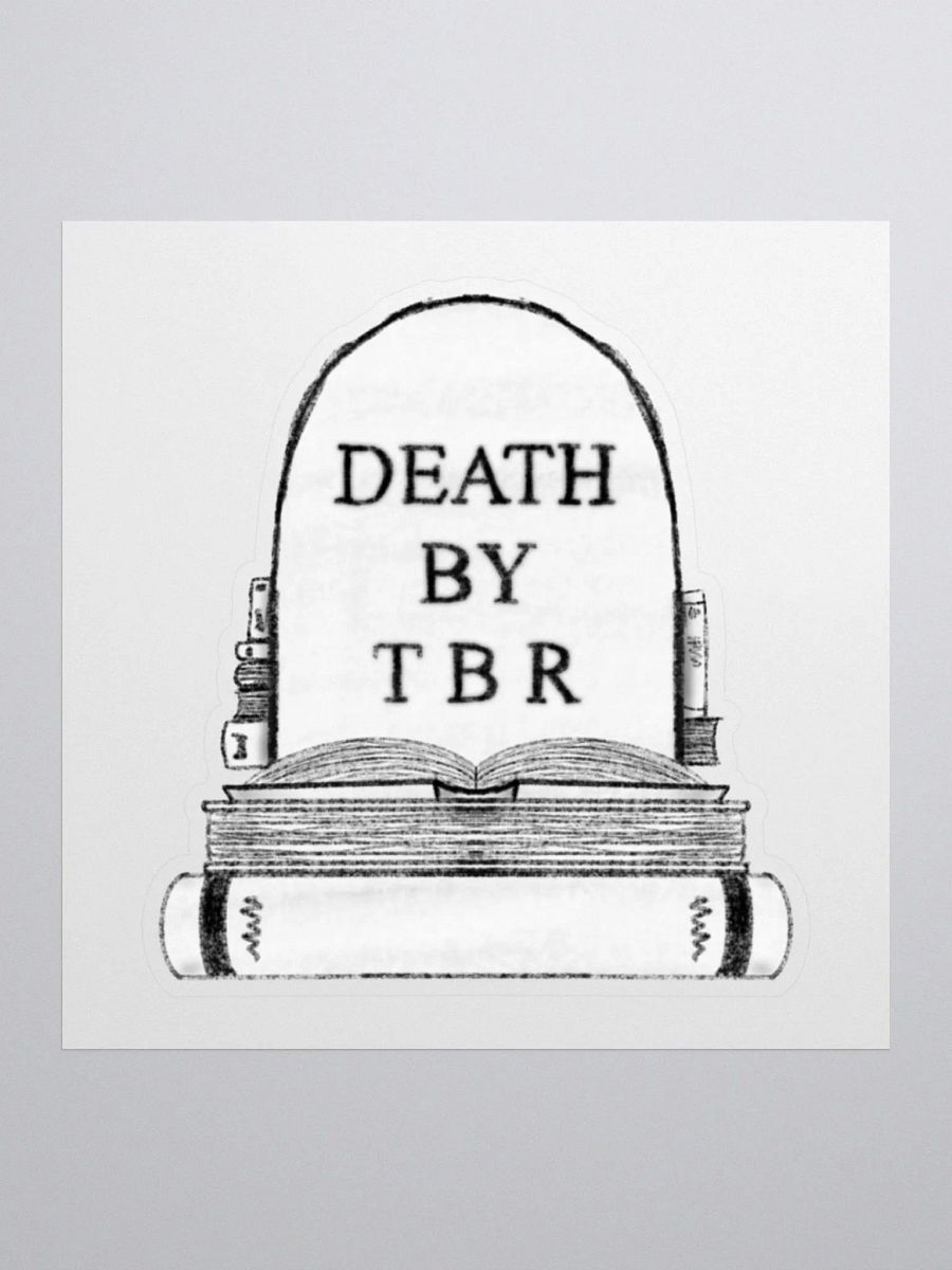 Death By TBR Sticker product image (1)