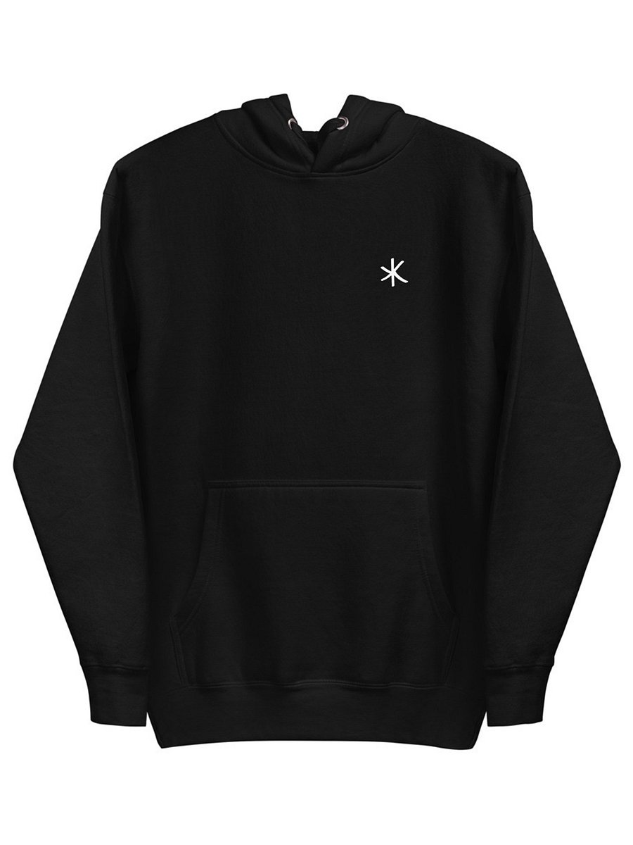 Yannie Black Pullover Hoodie product image (2)