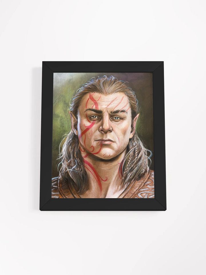 Baldur's Gate 3 Halsin Matte Print Framed product image (1)