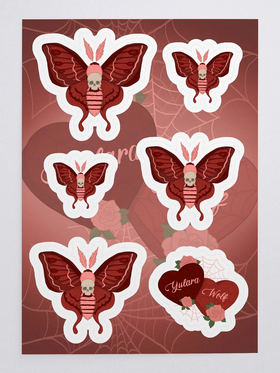 Death Moth Stickies product image (3)