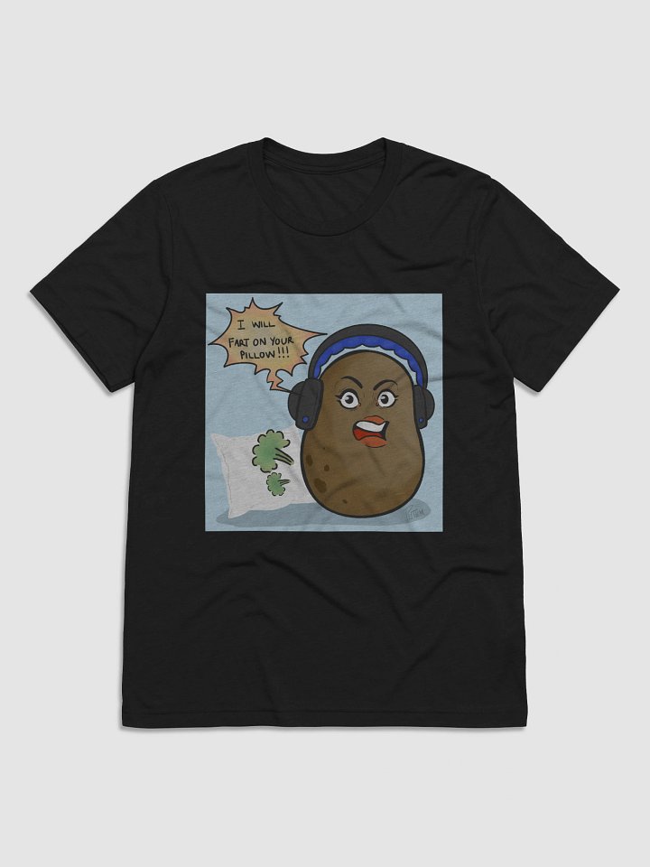 Potato Panda T-Shirt Front Design (Multiple Colors) product image (109)