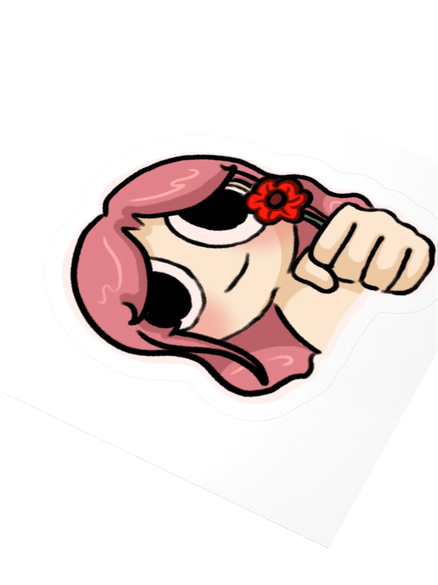 Take a flower! Sticker product image (3)