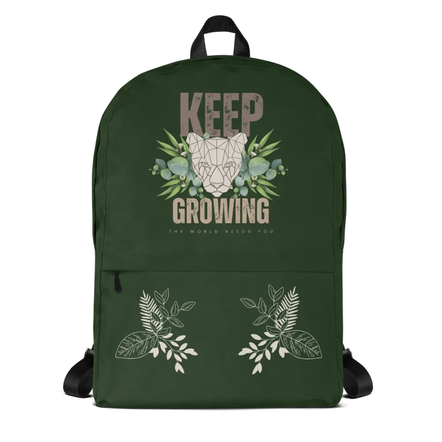 Keep Growing Backpack product image (1)