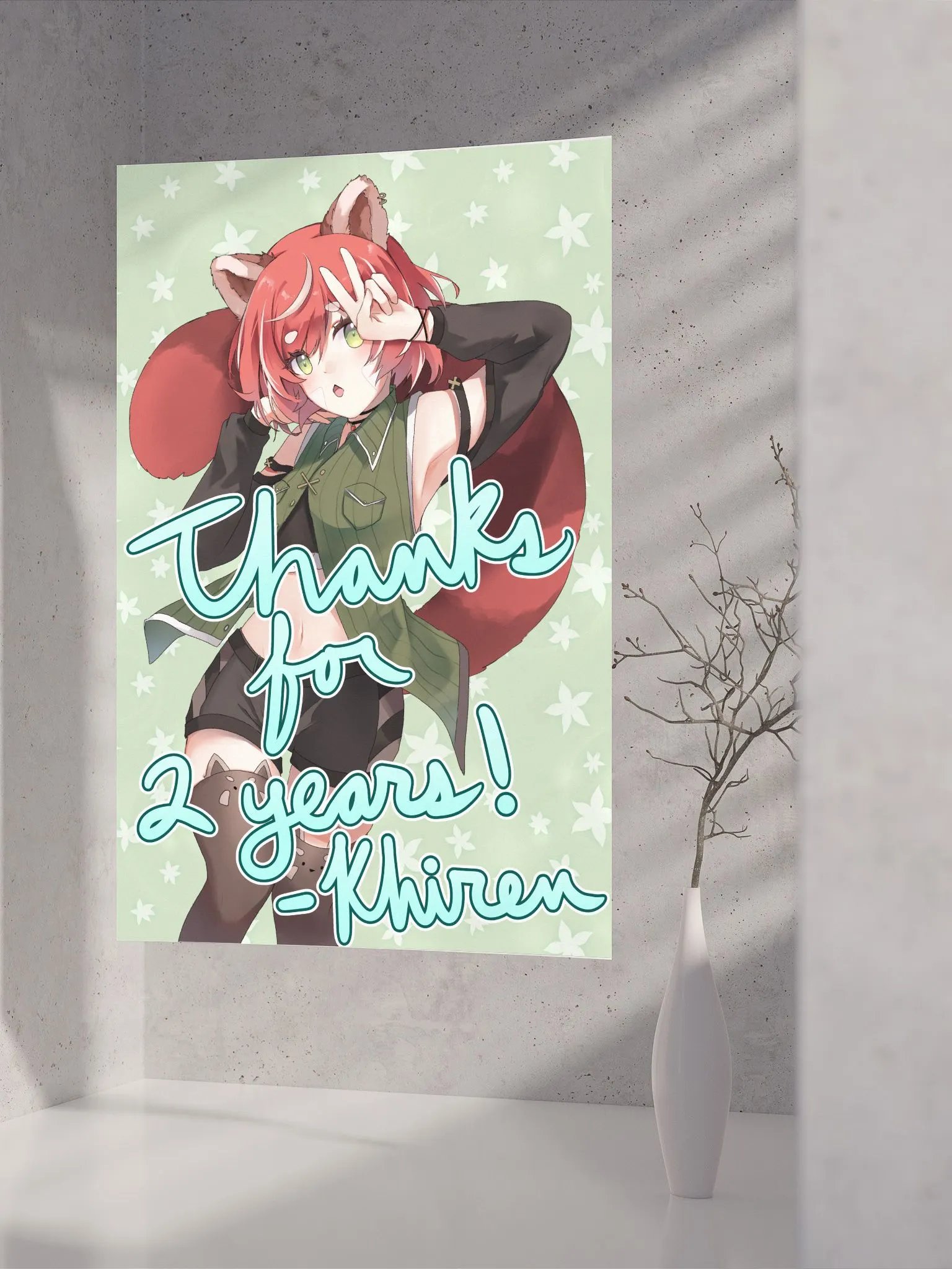 Khiren - 2 Year Anniversary Poster (Signed) product image (8)