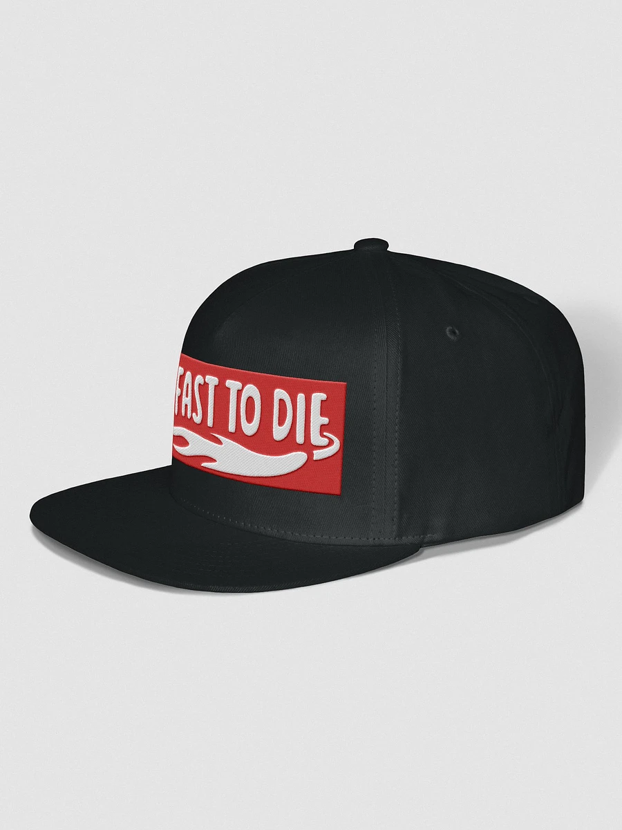 TOO FAST TO DIE Yupoong Flat Snapback Cap product image (2)