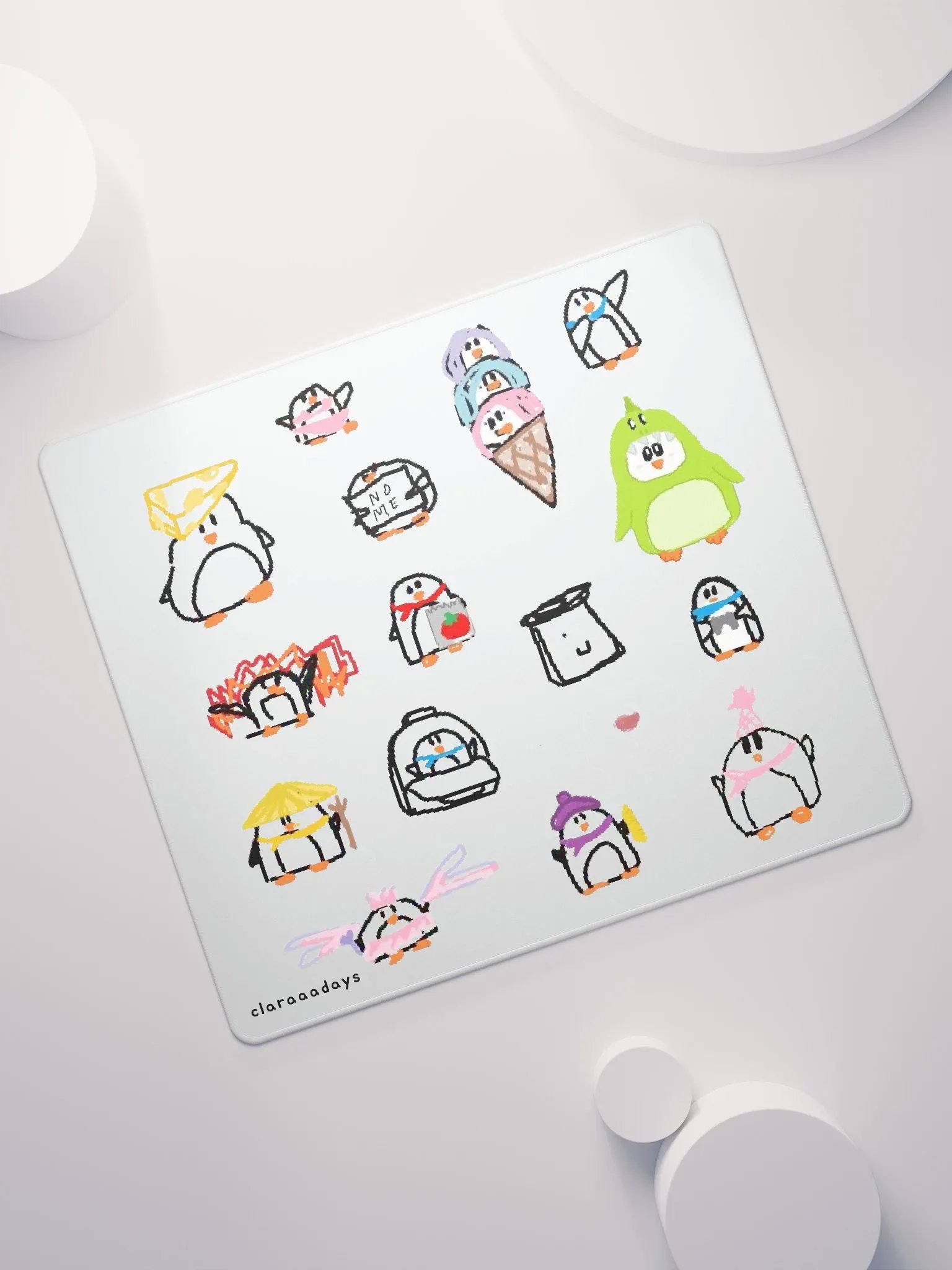 Emote Doodles Mouse Pad product image (7)