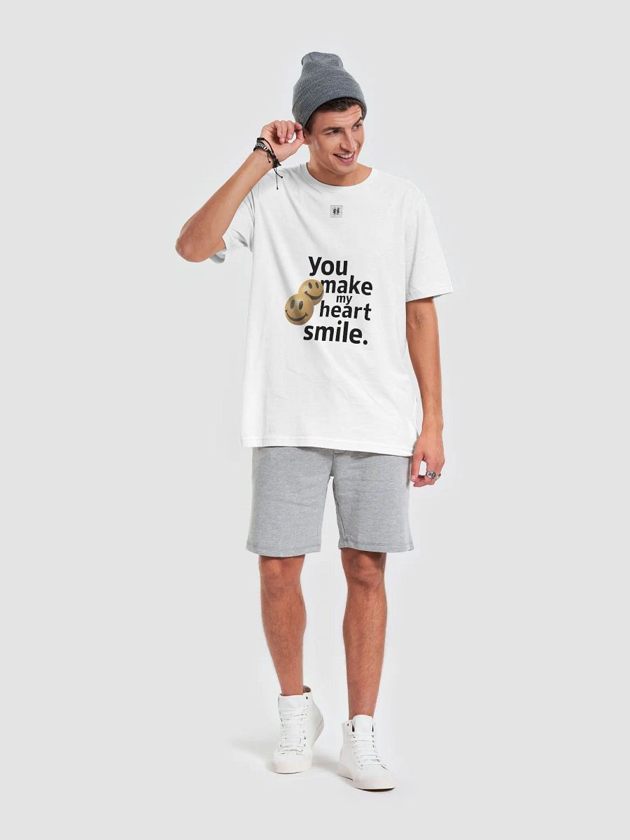 You Make My Heart Smile Basic Unisex T-Shirt product image (6)