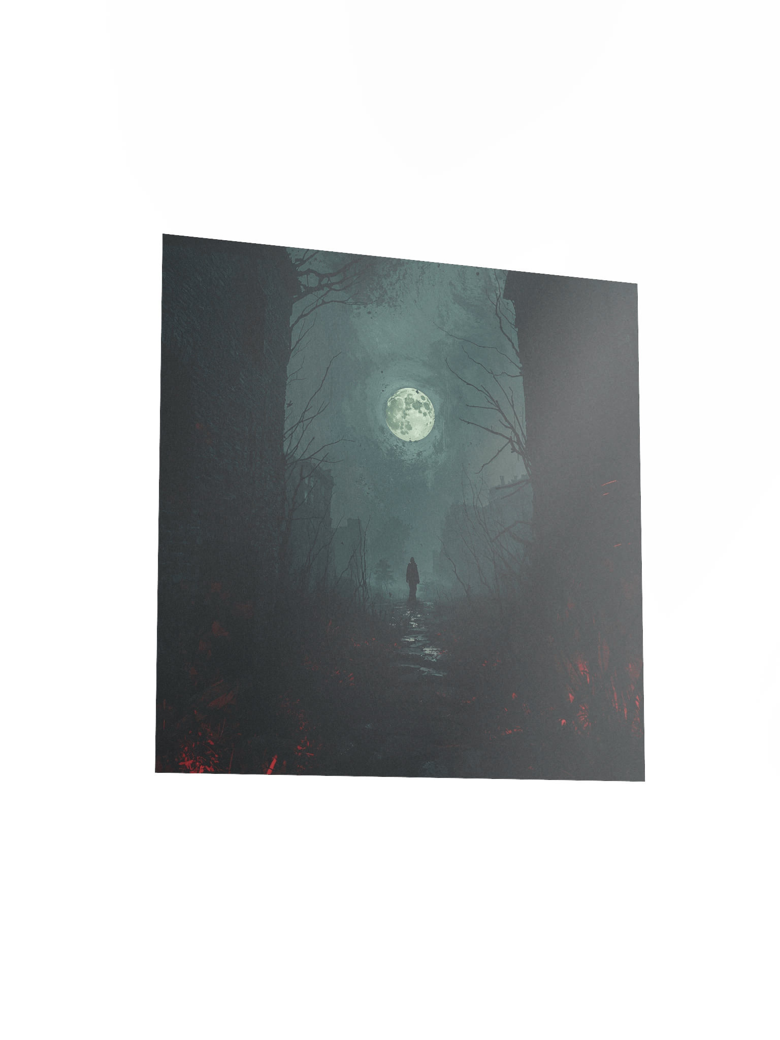 The Moonlit Passage Matte Poster product image (11)