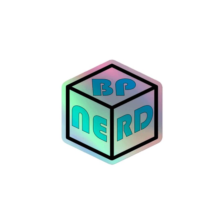 Nerds in Squares Holosticker product image (1)