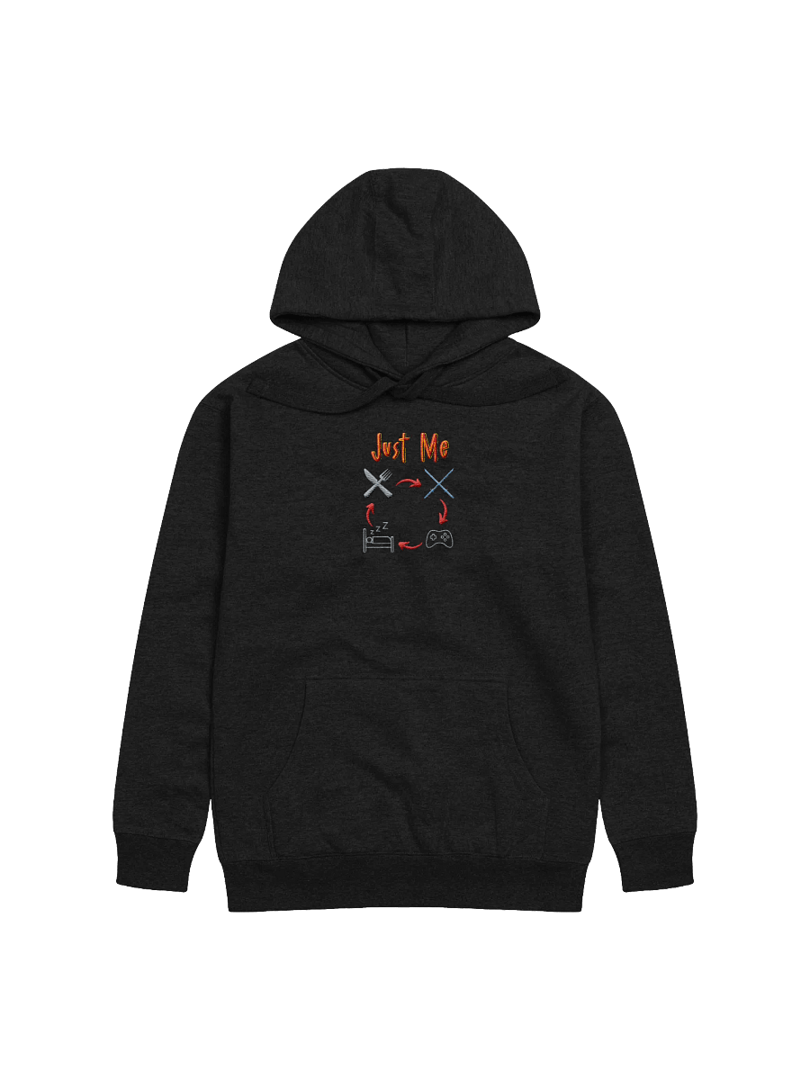 Me Time Loop Embroidered Unisex Premium Hoodie product image (1)