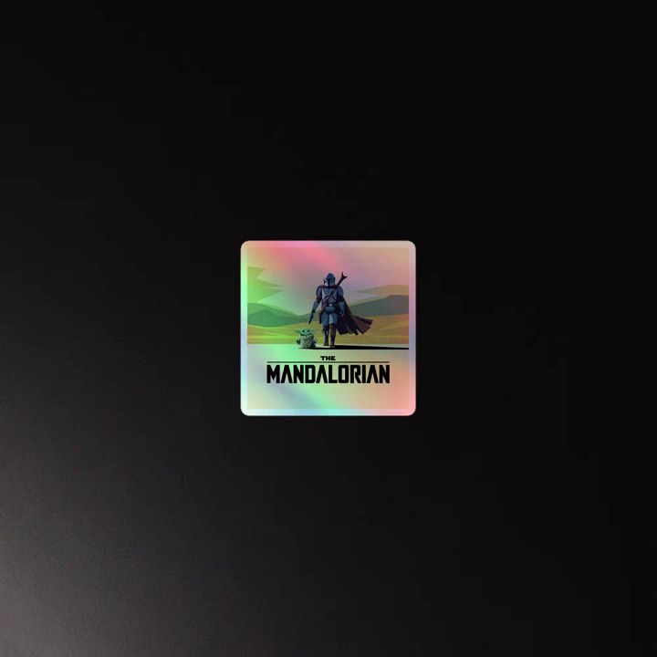 The Mandalorian Holographic Sticker product image (4)