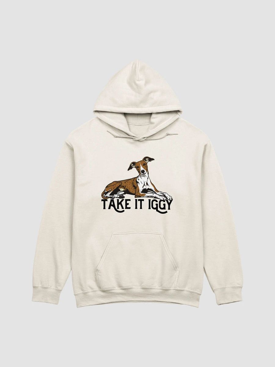 Take It Iggy Hooded Sweatshirt of an Italian Greyhound(Brindle) | Funny Hoodie for Iggy Paw-rents product image (21)