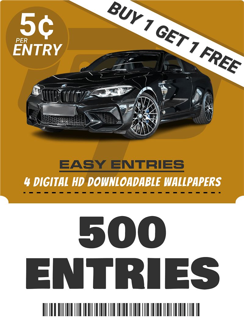 Easy Entry Gold - BOGOF (1000 Entries)