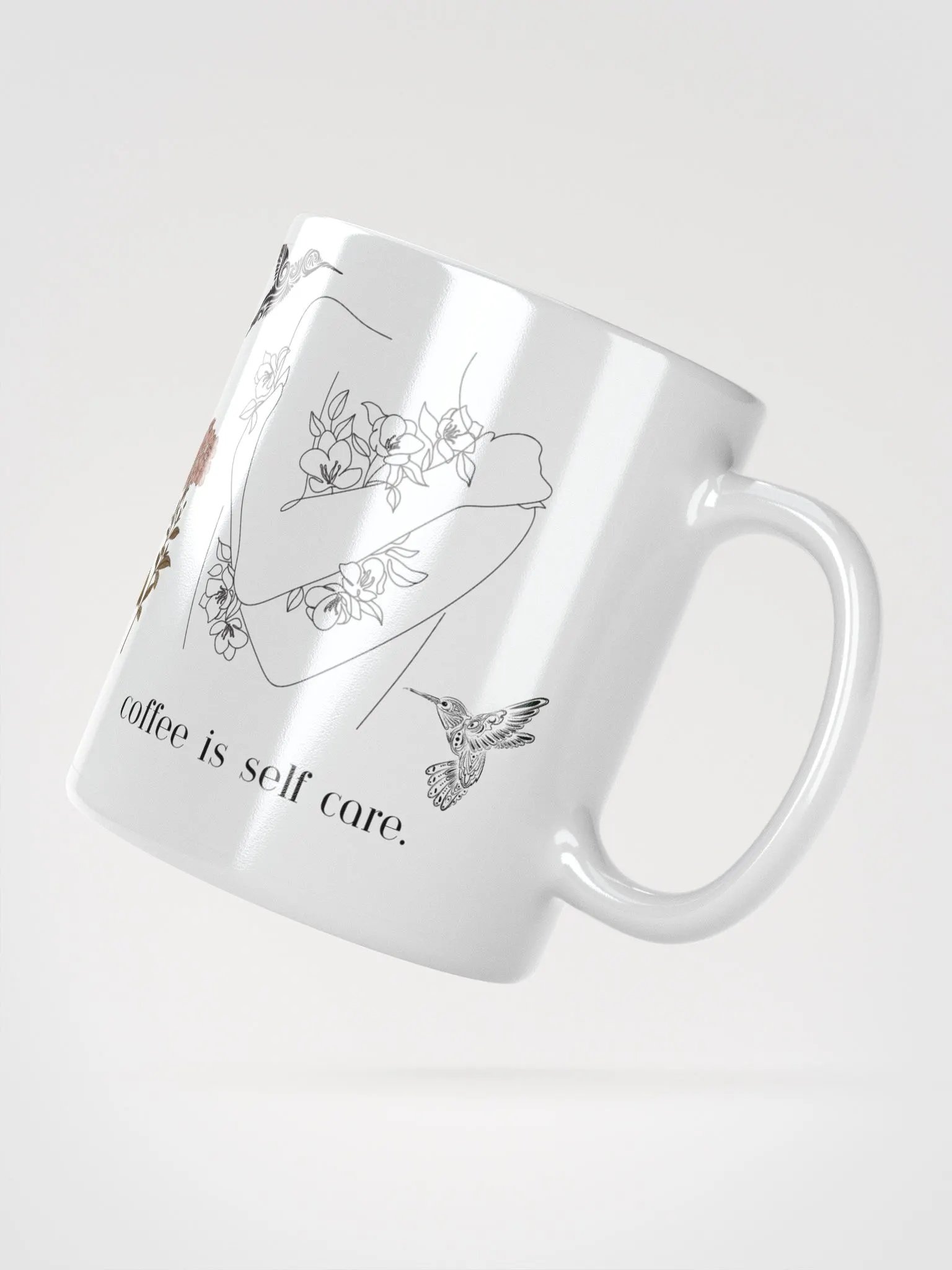coffee is self care mug product image (3)
