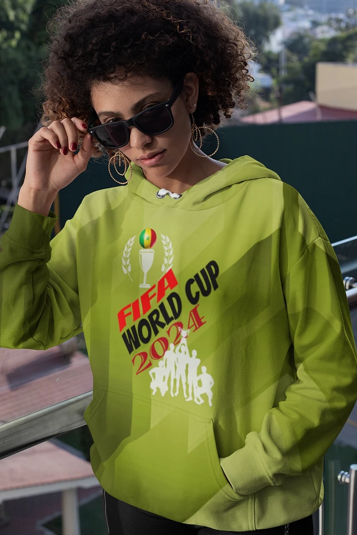 Fifa World Cup 2024 Spain All Over Print Hoodie product image (1)