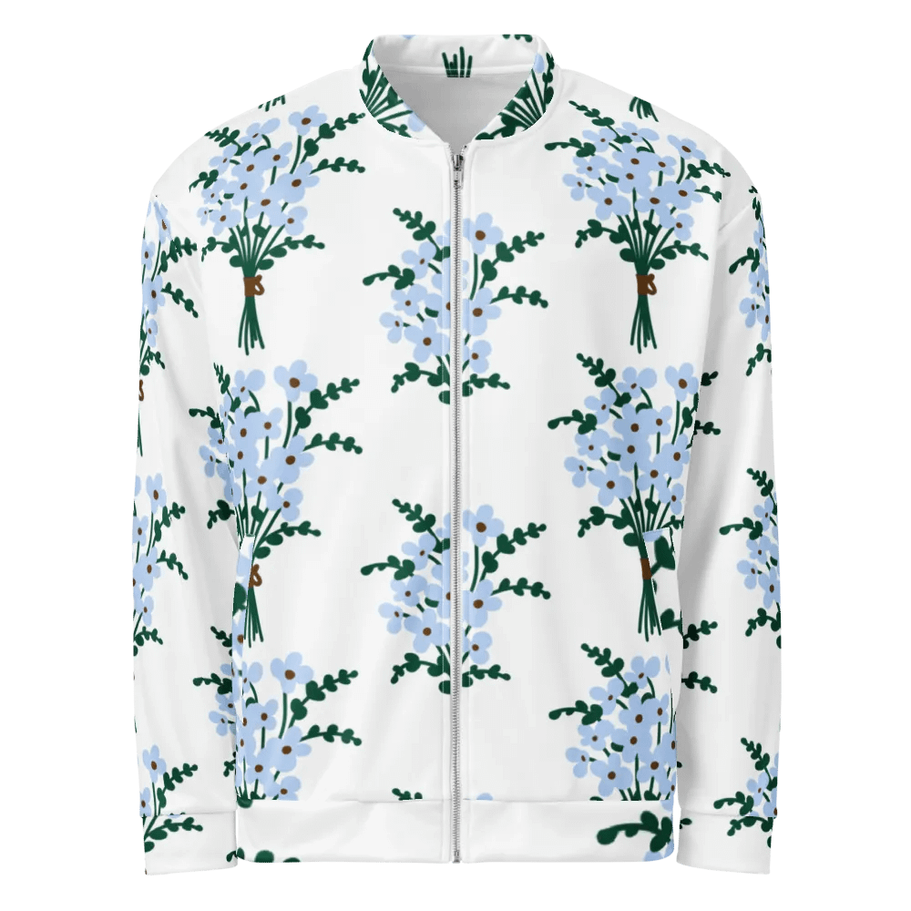 Bouquet Bliss Bomber Jacket product image (1)