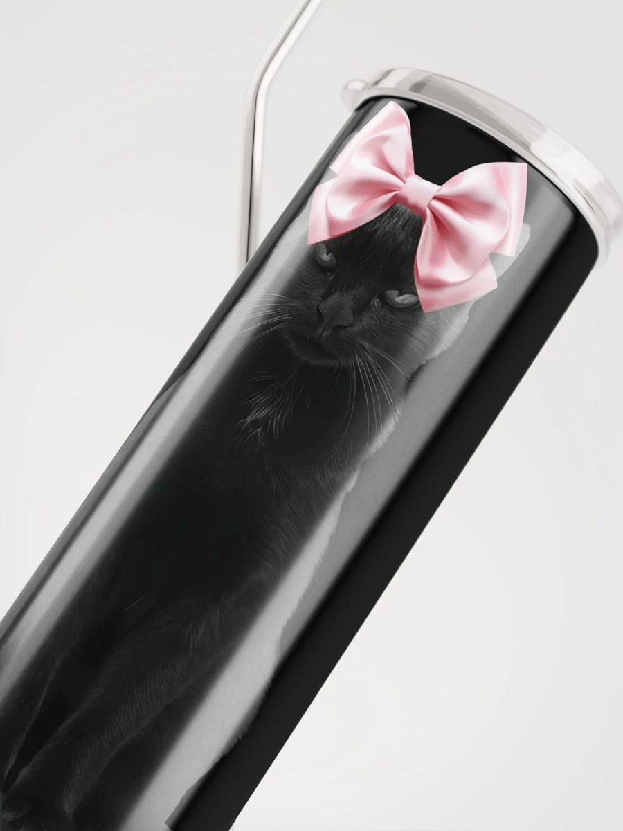 Midnight Whiskers Stainless Steel Tumbler product image (4)