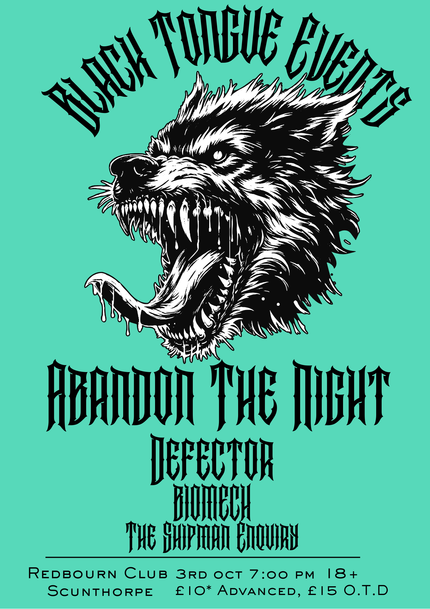 Feast of the Wolf Friday the 3rd of October VIP Ticket product image (1)