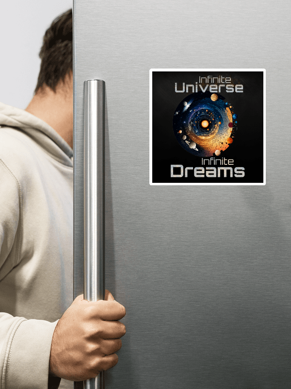 Cosmic Horizons Infinite Universe Infinite Dreams Magnet product image (2)