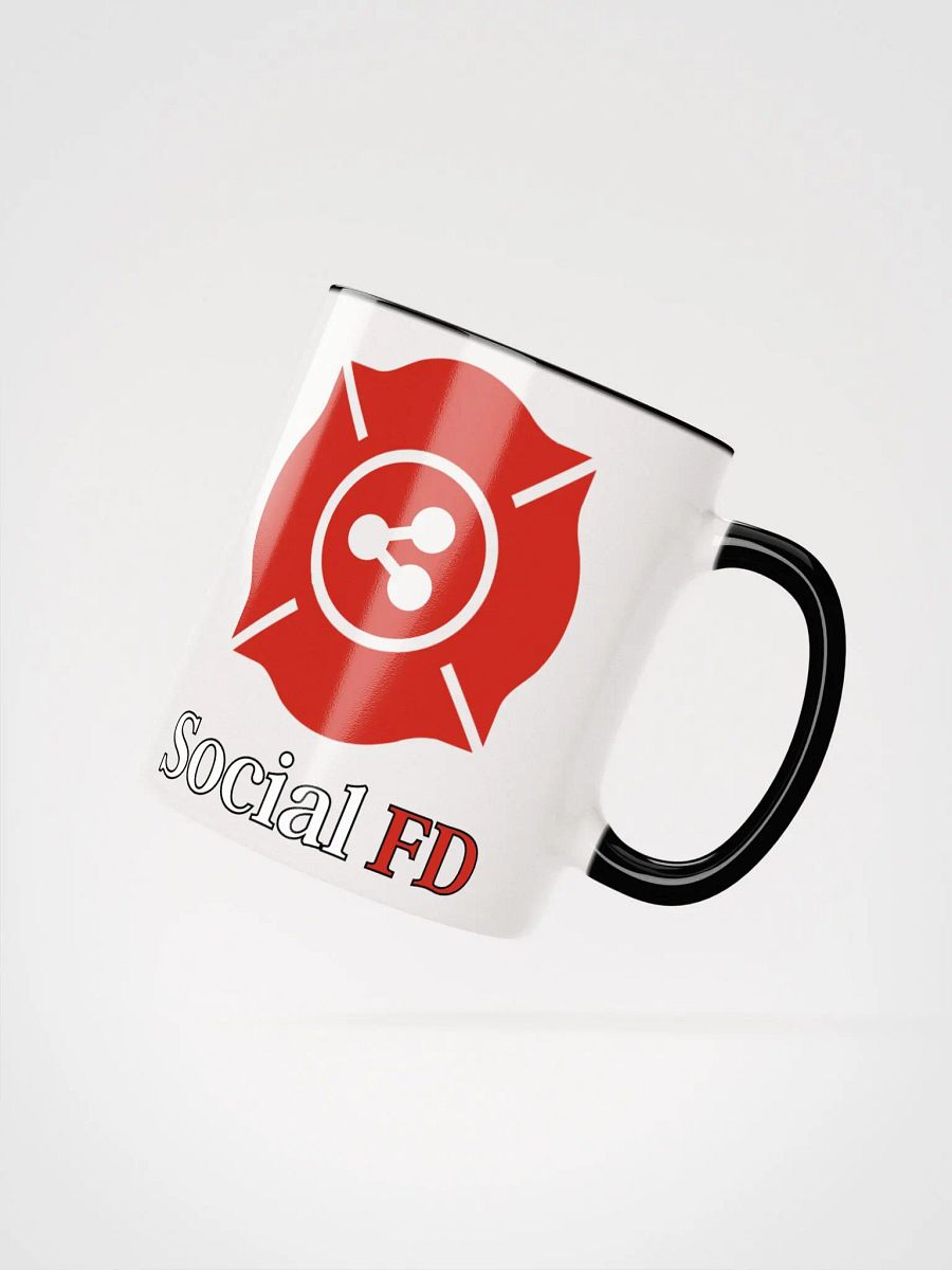 Social FD Smoke Detector Ceramic Mug product image (2)