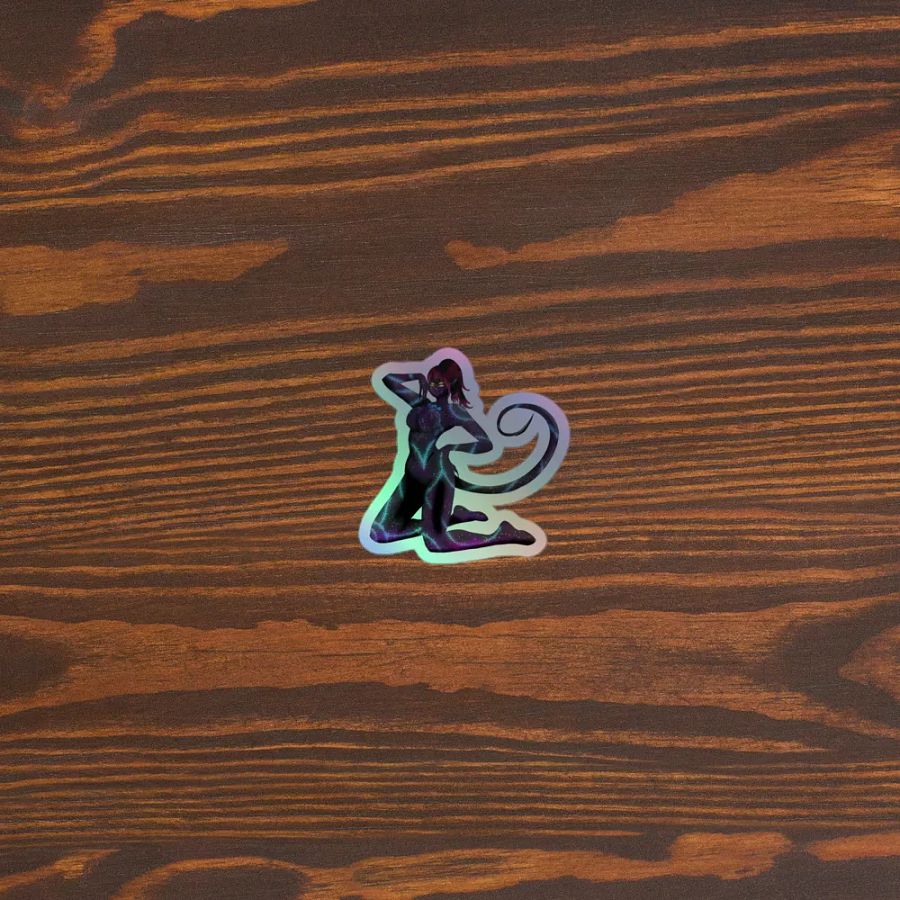 Dark chaos Holographic Sticker product image (5)