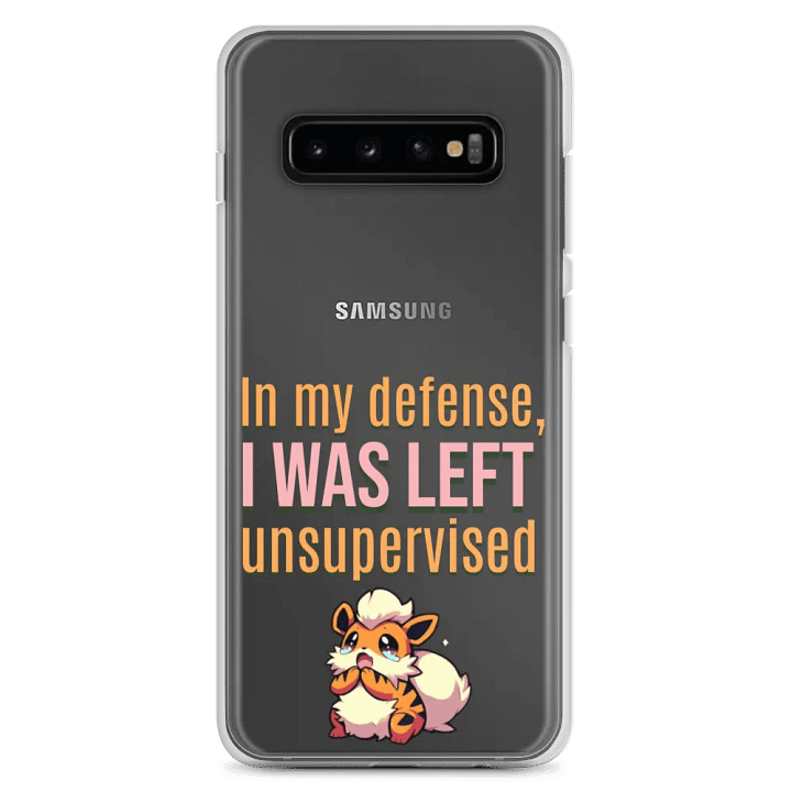 Playful Defense Clear Samsung® Case product image (2)