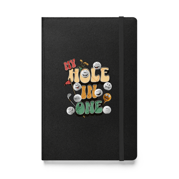 My Hole In One Whimsical Golf Ball Hardcover Journal product image (1)