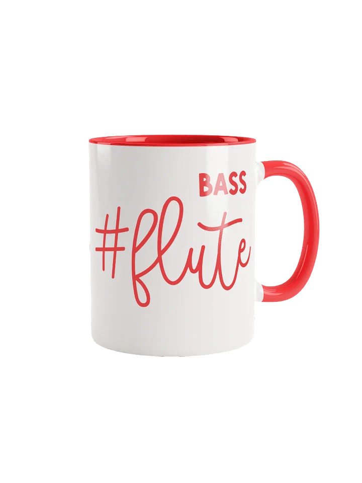 BASS #flute Ceramic Mug product image (1)
