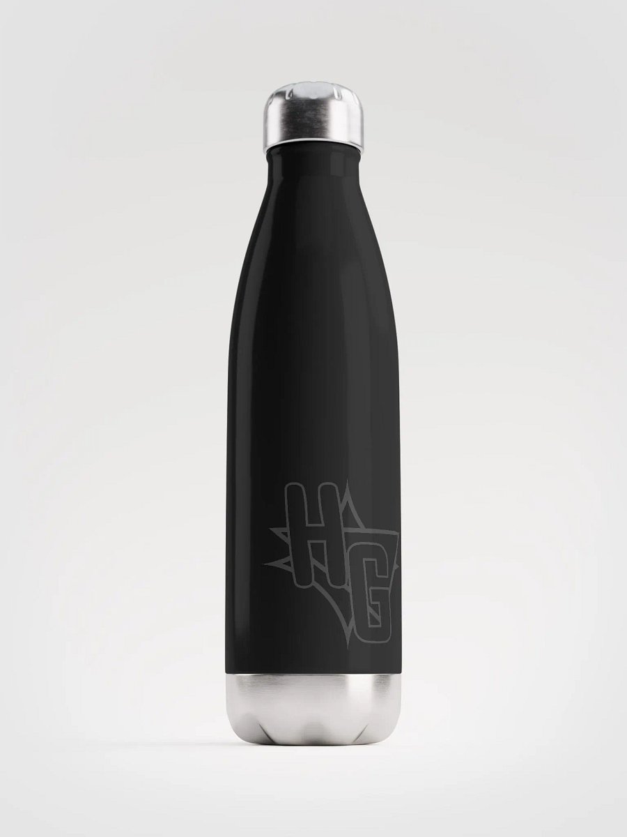 Hunter's Guild Emblem Stainless Steel Water Bottle—Dark Mode product image (1)