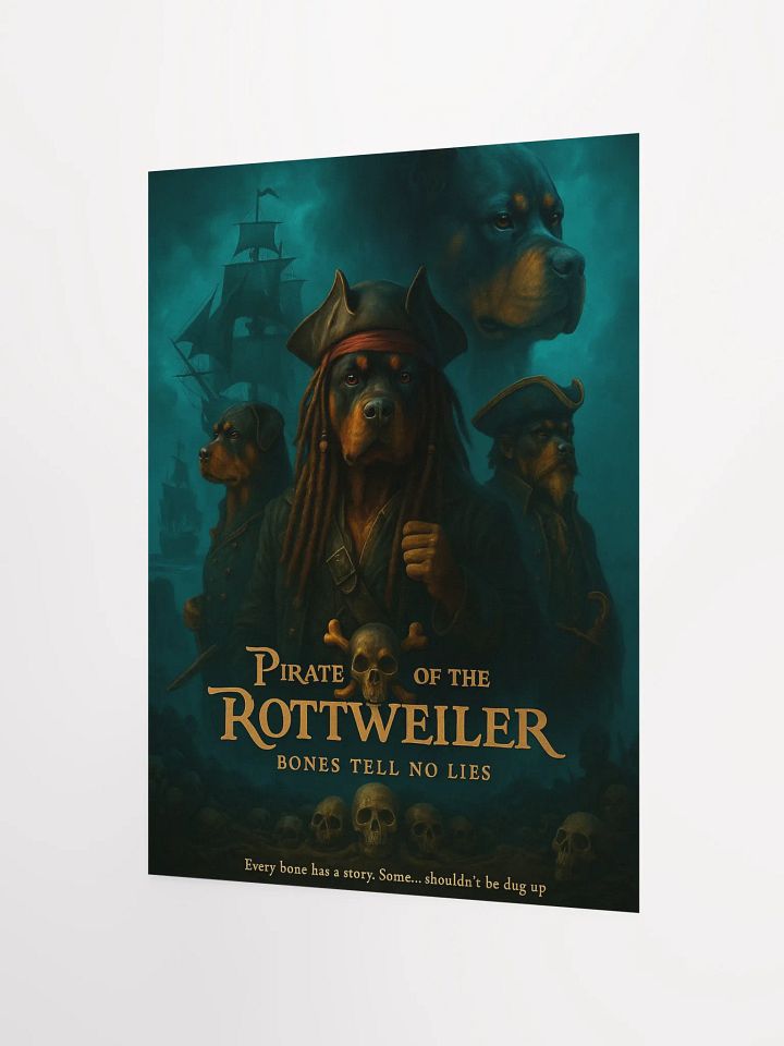 Pirate of the Rottweiler Poster product image (9)